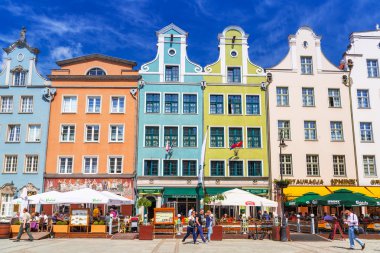 Gdansk uzun sokağın mimarisi