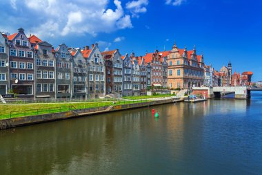 motlawa Nehri Gdansk, gdansk eski şehir