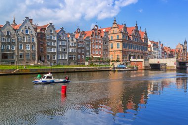 motlawa Nehri Gdansk, gdansk eski şehir