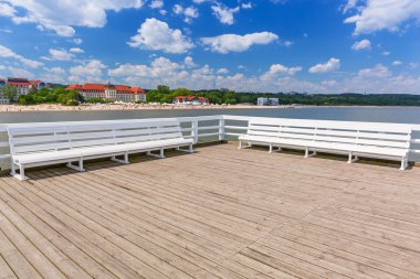 Sopot molo, Baltık Denizi, Polonya