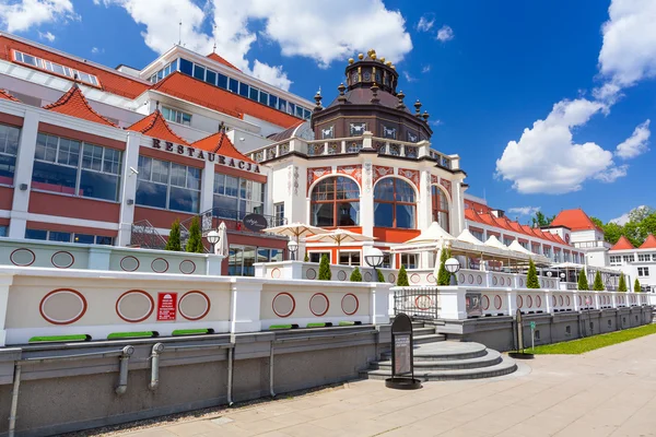 Architecture of Sopot at the Molo in Poland — Stock Photo, Image