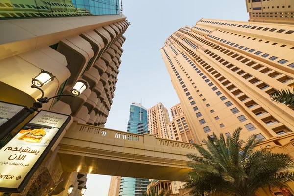 Rascacielos de Dubai Marina — Foto de Stock