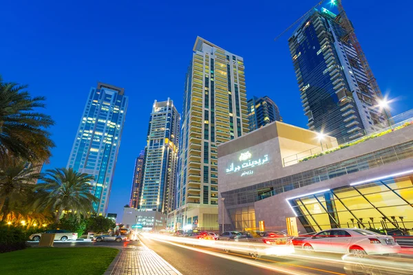 City scenery of Dubai Marina — Stock Photo, Image