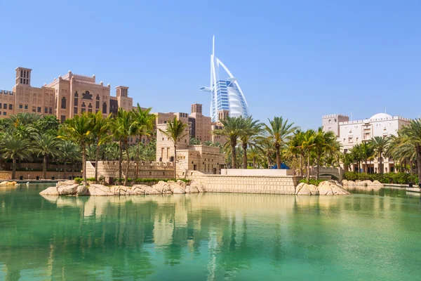 Burj al arab hotel in dubai, Verenigde Arabische Emiraten — Stockfoto
