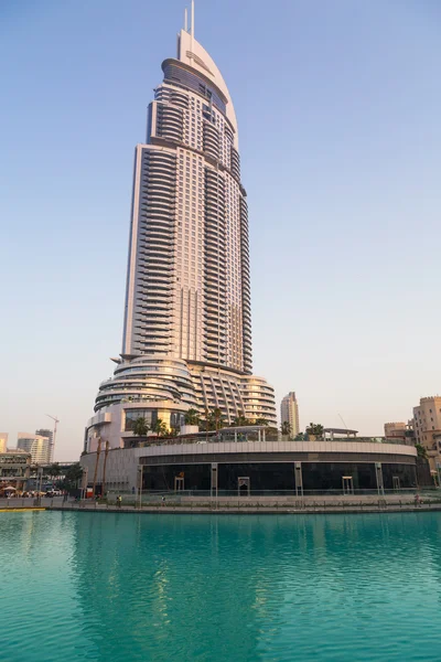 Lüks adresi hotel Downtown Dubai — Stok fotoğraf