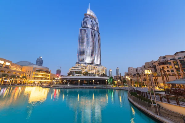 Lyxig adress Hotell i centrum av dubai — Stockfoto