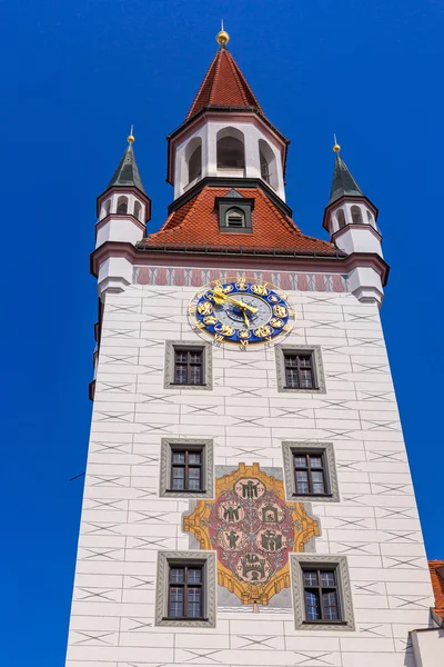 老市政厅建筑在慕尼黑 — 图库照片