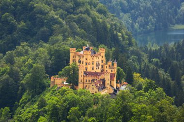 Bavyera Alpleri'nde castle Hohenschwangau