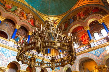neuschwanstein Şatosu Almanya'da iç