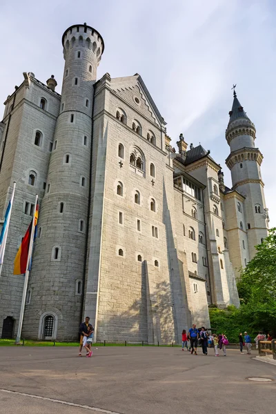 Neuschwanstein Castle in Hohenschwangau, Germany — Stock Photo, Image