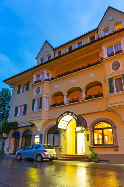 Ξενοδοχείο muller στο hohenschwangau χωριό — Φωτογραφία Αρχείου