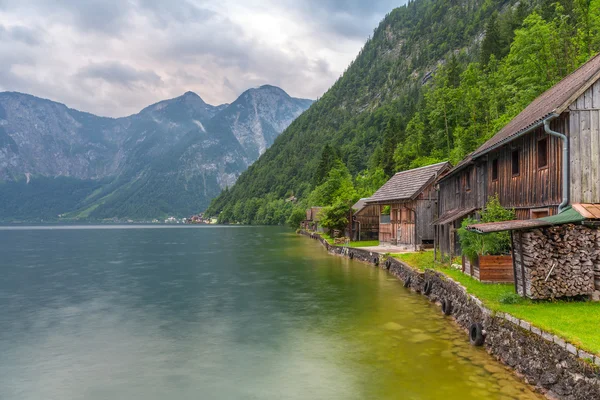 Lac Hallstatter dans les Alpes — Photo