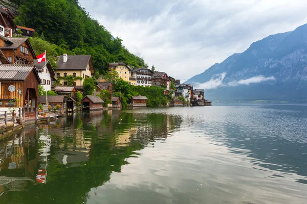 Hallstatt vesnice v Rakousku — Stock fotografie