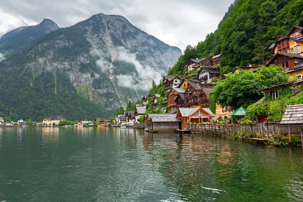 Miejscowości Hallstatt w Austrii — Zdjęcie stockowe