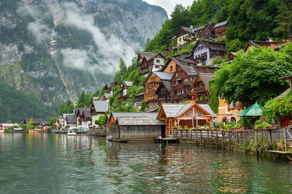 Hallstatt pueblo en Austria —  Fotos de Stock