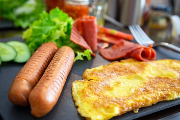 Tasty breakfast — Stock Photo, Image