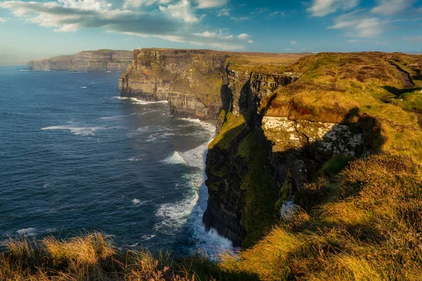 Beaux Paysages Cliffs Moher Dans Comté Clare Irlande — Photo