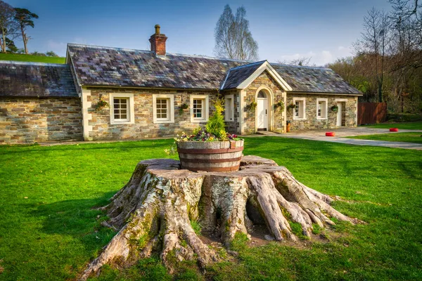 Maison Campagne Traditionnelle Dans Parc National Killarney Irlande — Photo