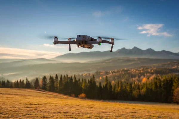 Drohne Fotografiert Die Wunderschöne Landschaft Der Tatra Polen — Stockfoto