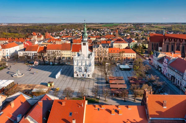 ポーランドのチェルムノの町の美しい建築 — ストック写真