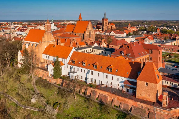 Prachtige Architectuur Van Chelmno Stad Polen — Stockfoto