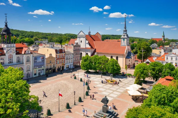 ポーランド Wejherowo 2022年6月5日 ポーランド 夏のWejherowo旧市街の美しい建築 — ストック写真