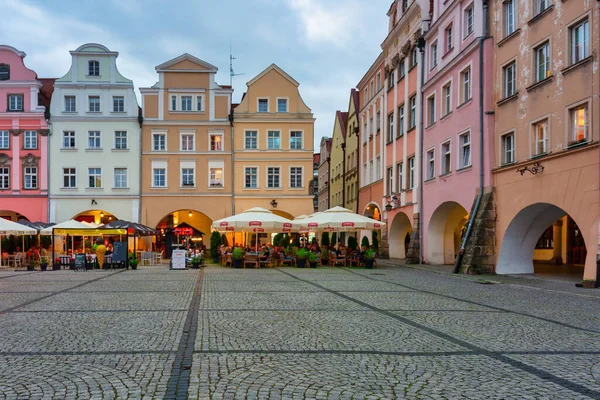 Jelenia Gora Polônia Junho 2022 Bela Arquitetura Cidade Velha Jelenia — Fotografia de Stock