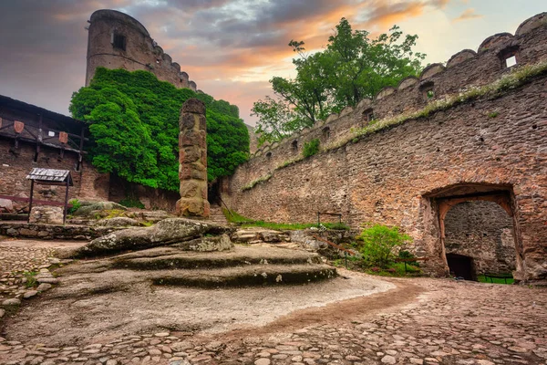 Ruins Chojnik Castle Karkonosze Mountains Poland — 스톡 사진