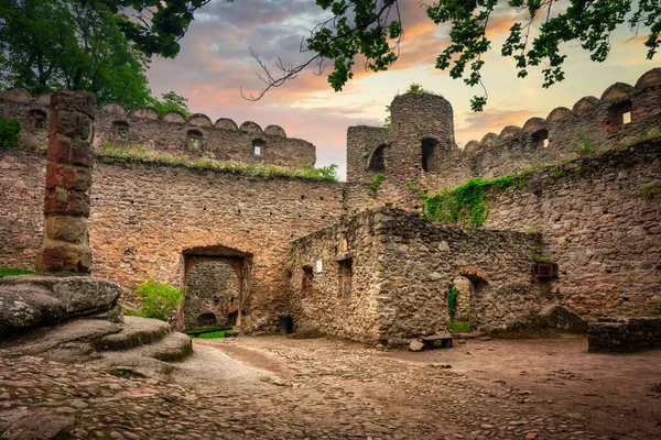 Ruins Chojnik Castle Karkonosze Mountains Poland — Stock Photo, Image