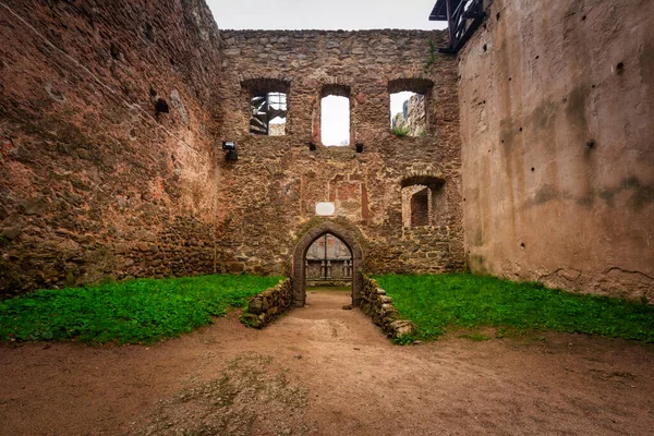 Ruins Chojnik Castle Karkonosze Mountains Poland — ストック写真