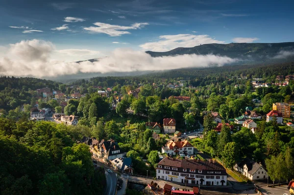 Beautiful Scenery Szklarska Poreba Town Karkonosze Mountains Giant Mountains Poland — Stock Photo, Image