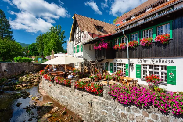 Szklarska Poreba Poland July 2022 Beautiful Architecture Szklarska Poreba Town — Stock fotografie