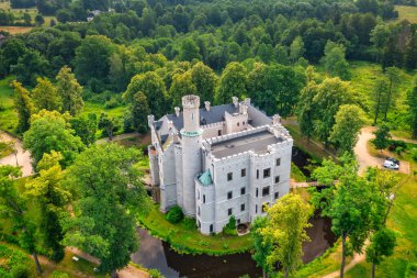 Castle in Karpniki near the Krzyzna Mountain in Lower Silesia, Poland