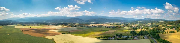 Panorama Giant Mountains Sunny Summer Day Poland — Φωτογραφία Αρχείου