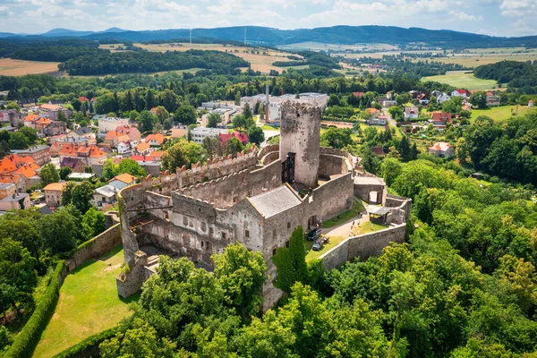 Beautiful Architecture Bolkow Castle Lower Silesia Summer Poland — Stock Photo, Image