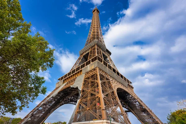 Eiffelturm Der Sommersaison Paris Frankreich — Stockfoto