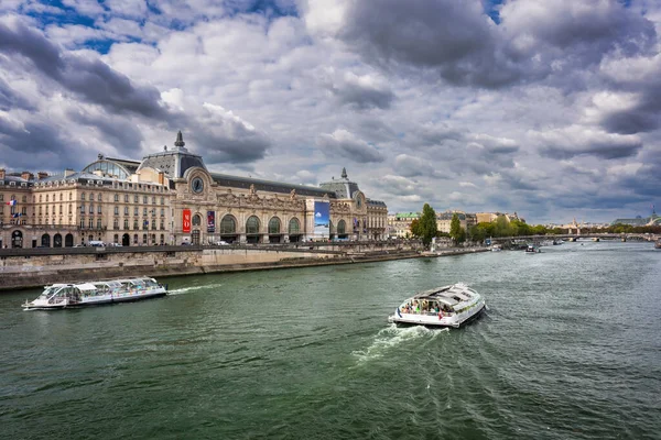 Párizs Franciaország 2022 Szeptember Orsay Múzeum Szajna Felett Párizsban Franciaország — Stock Fotó