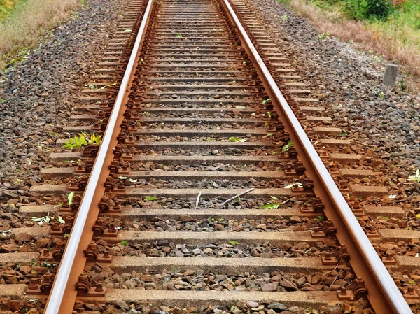 Railroad tracks — Stockfoto