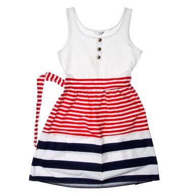 elbise beyaz arkaplanda izole