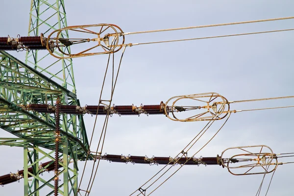 Elektriska pylon — Stockfoto