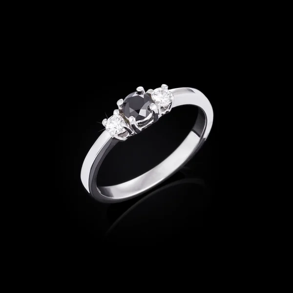 Ring van de diamant — Stockfoto