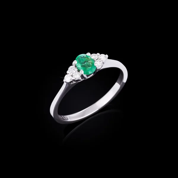 Anello diamante — Foto Stock