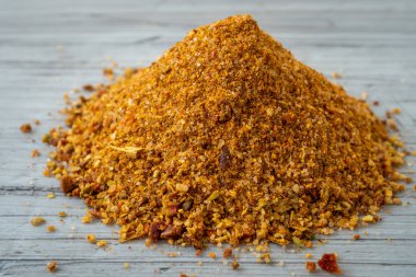 Pile of gyros kebap spices mix.