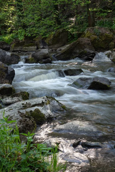 Wild River Doubrava Czech Republic Europe — Stock Photo, Image