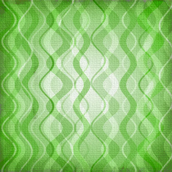 Texture verde con onde — Foto Stock