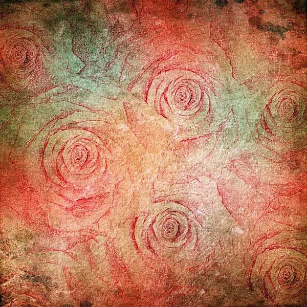 Grunge Rosas Fondo —  Fotos de Stock