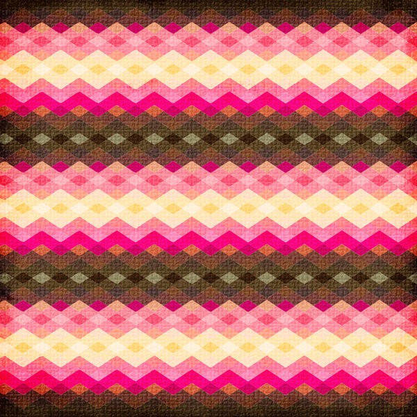 Бесшовный зигзагообразный фон
