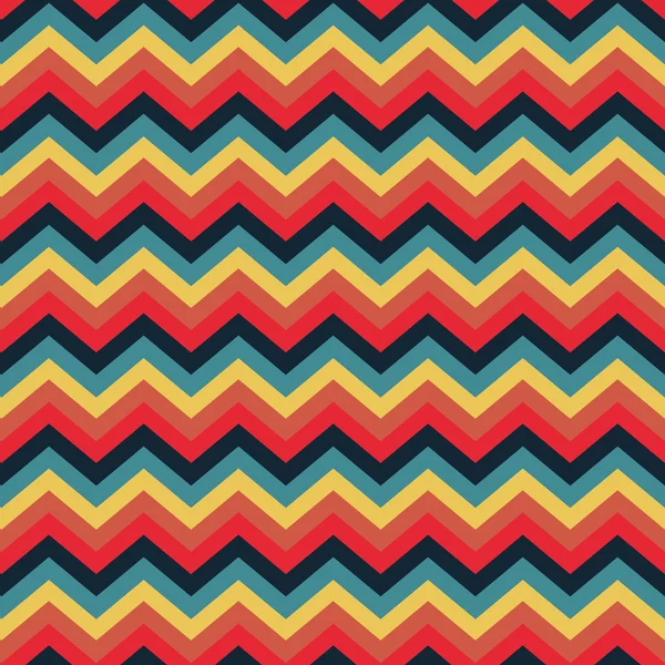 Colorful zigzag seamless pattern. Chevron pattern — Stock Photo, Image