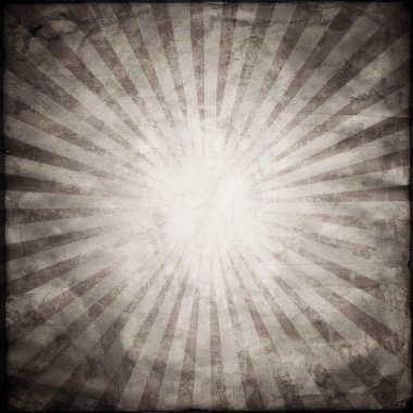 Grunge doku arka Sunburst
