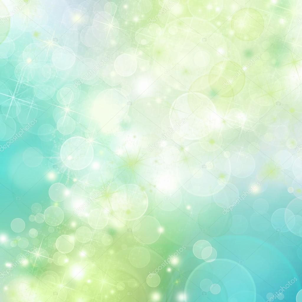 Spring abstract background with bokeh